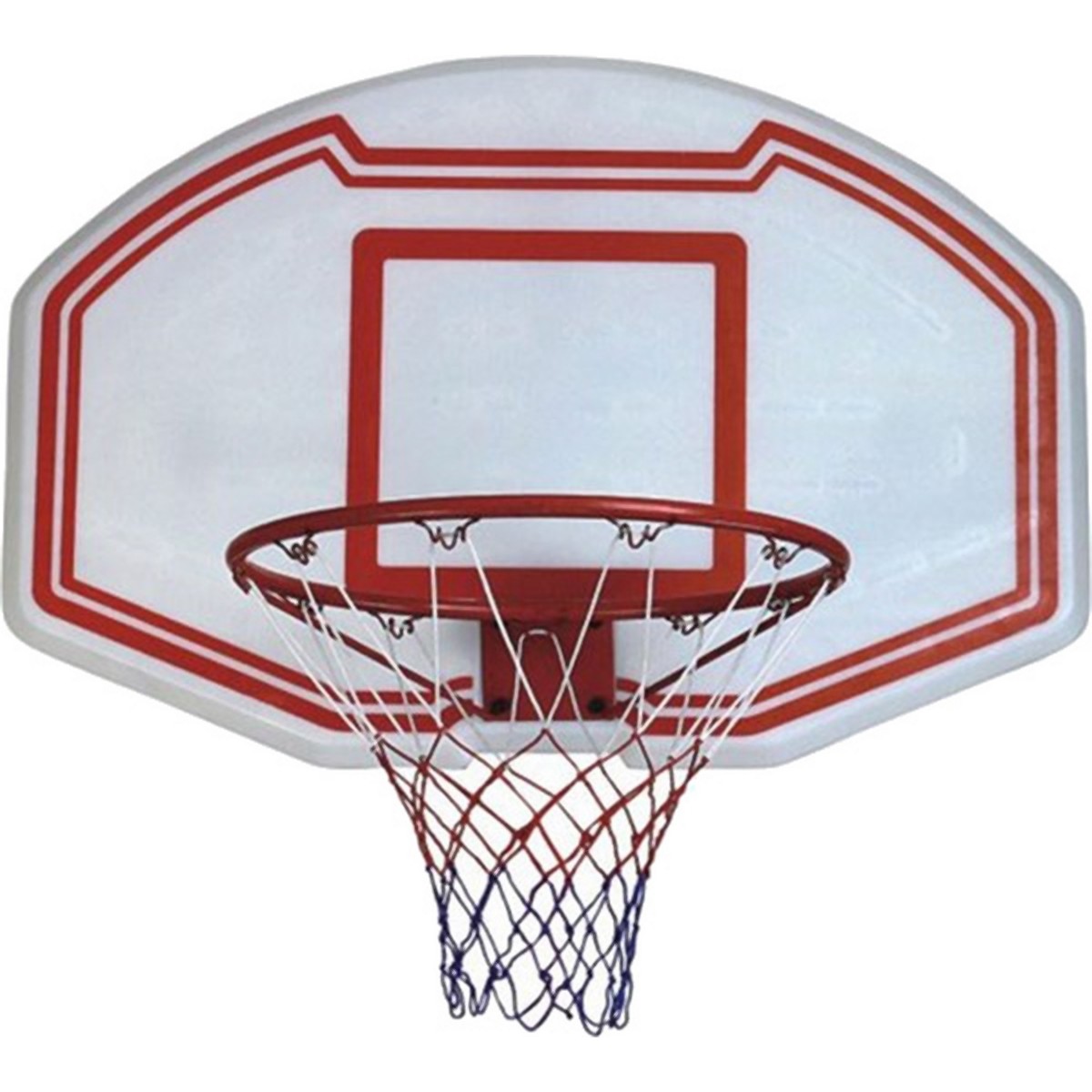 Basketball shield 90x60cm Enero + hoop 43cm