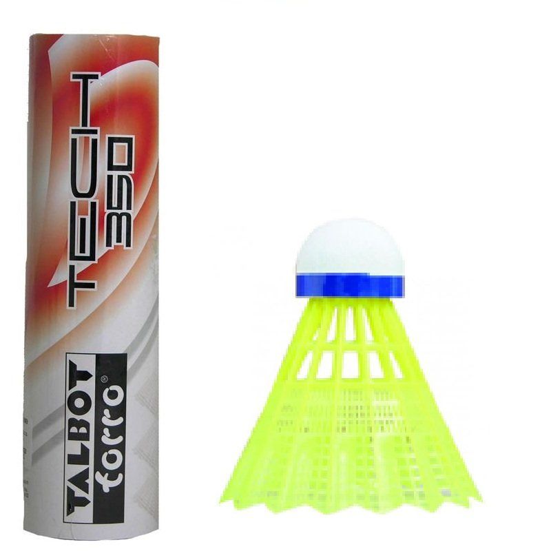 Badminton Shuttlecocks TALBOT Torro Tech 350 Medium 6pcs